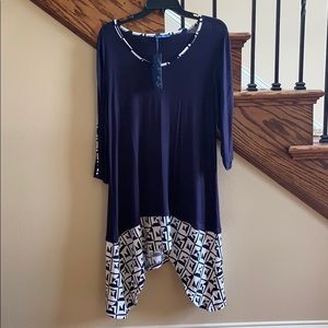 XL Navy tunic